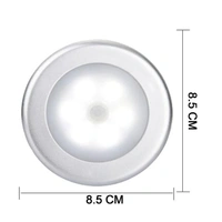  ROUND SHAPE 8 LED MOTION SENSOR INDUCTION LED LIGHT