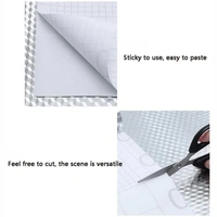 2 METER ALUMINIUM FOIL STICKER USED IN ALL KITCHEN PURPOSES TO PREVENT OILY AND GREASY STAINS OF FOOD WHILE COOKING.