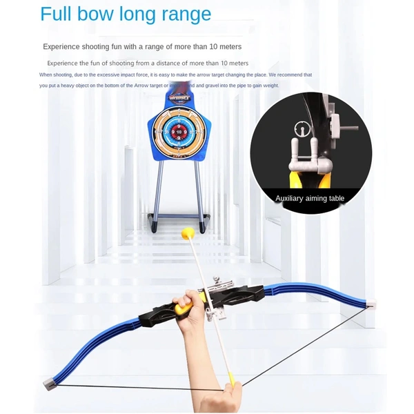 Bow and Arrow Archery Set with 3 Suction Arrow