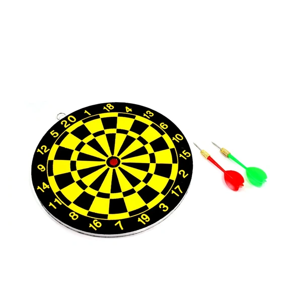 Small Dart Board with 2 Darts Set for Kids Children. Indoor Sports Games Board Game Dart Board Board Game