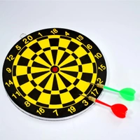 Small Dart Board with 2 Darts Set for Kids Children. Indoor Sports Games Board Game Dart Board Board Game