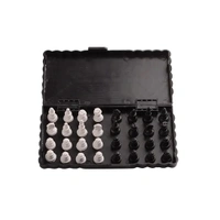 Chess Board 5"x5" Magnetic Chessboard Game Set with Folding Travel Portable Case Travel Chessgame Premium Classic Black & Ivory Color Pieces Prefect Gift for Kids and Adults 