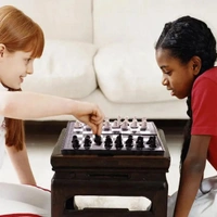 Chess Board 5"x5" Magnetic Chessboard Game Set with Folding Travel Portable Case Travel Chessgame Premium Classic Black & Ivory Color Pieces Prefect Gift for Kids and Adults 
