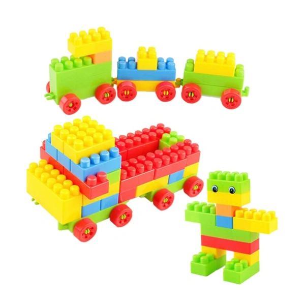  A Building Blocks 60 Pc widely used by kids and children for playing and entertaining purposes among all kinds of household and official places