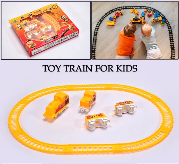  Kids Toy Train High Speed Big Train Play Set Toy Battery Operated Train Set 
