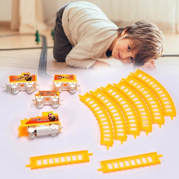  Kids Toy Train High Speed Big Train Play Set Toy Battery Operated Train Set 