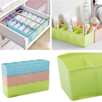 Dividers Tray Organizer Clear Plastic Case Storage Tray (Multicolour)