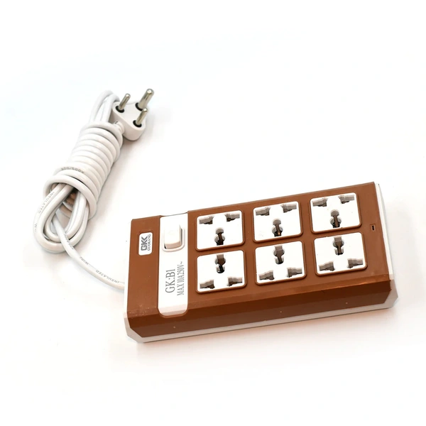  Extension Board 250V 6 Way