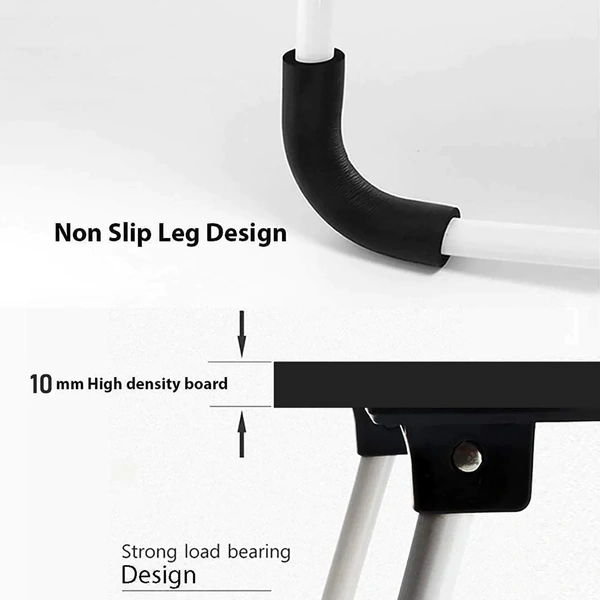 Multi-Purpose Laptop Desk for Study and Reading with Foldable Non-Slip Legs Reading Table Tray , Laptop Table ,Laptop Stands, Laptop Desk, Foldable Study Laptop Table