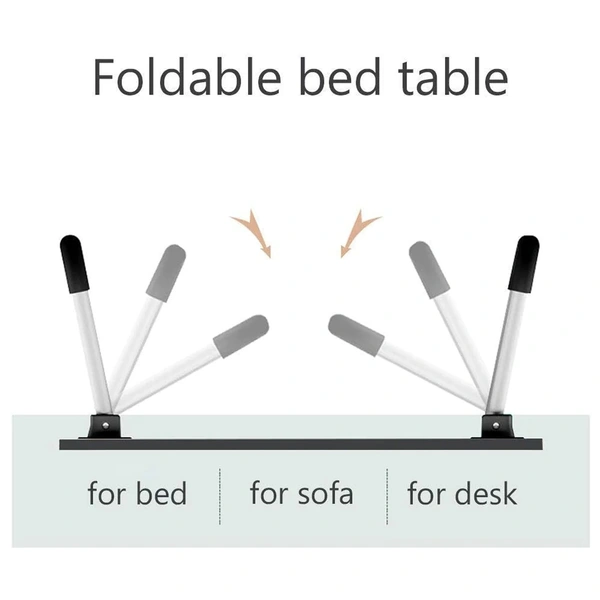 Multi-Purpose Laptop Desk for Study and Reading with Foldable Non-Slip Legs Reading Table Tray , Laptop Table ,Laptop Stands, Laptop Desk, Foldable Study Laptop Table