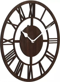 Wooden Vintage Roman Wall Clock