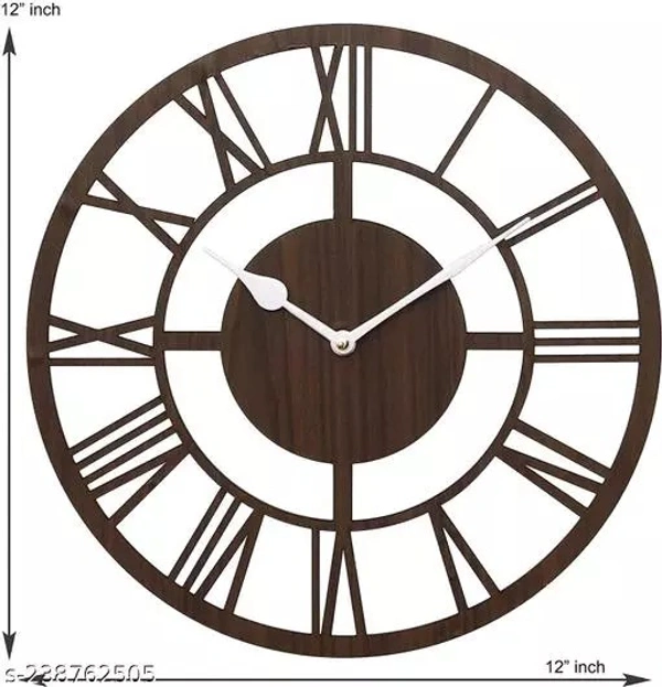 Wooden Vintage Roman Wall Clock