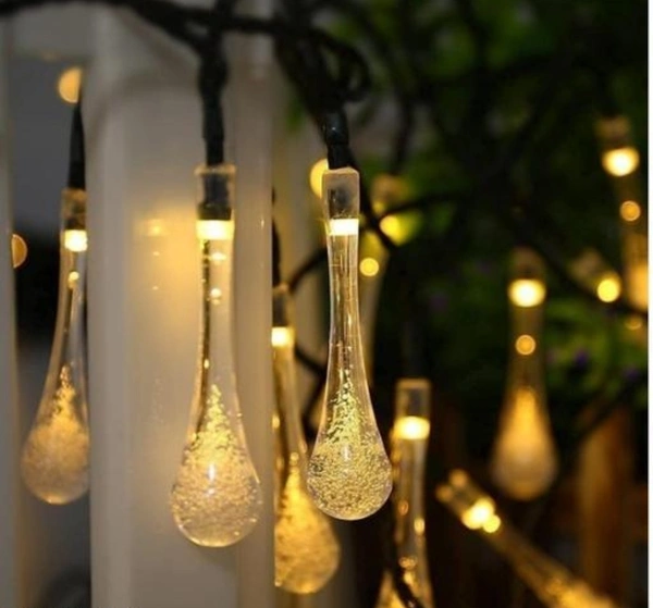 Decorative Fancy Drop Rice Lights 14 Drops Gel Perfect for Birthday Garden Christmas Diwali and Home Decoration