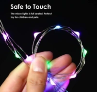 50 LED Multicolor Battery Powered Fairy Light (Pack of 1)
