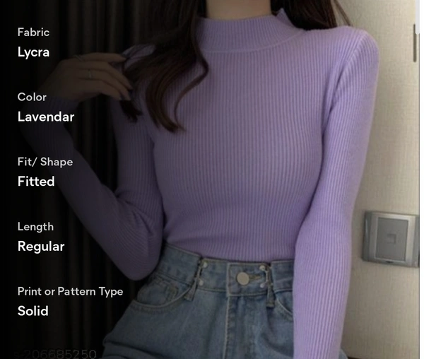 HIGH NECK FULL SLEEVE TOPS & TUNICS - Melrose, S