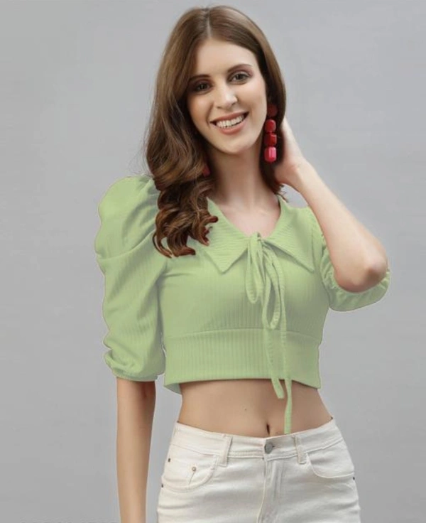 Short Sleeve Pista Short - Mint Green, M