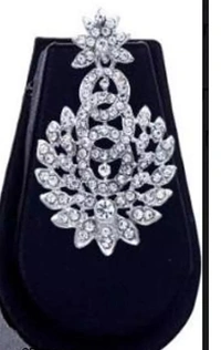 Rhodium Plated Jewellery Set White Austrian Diamond