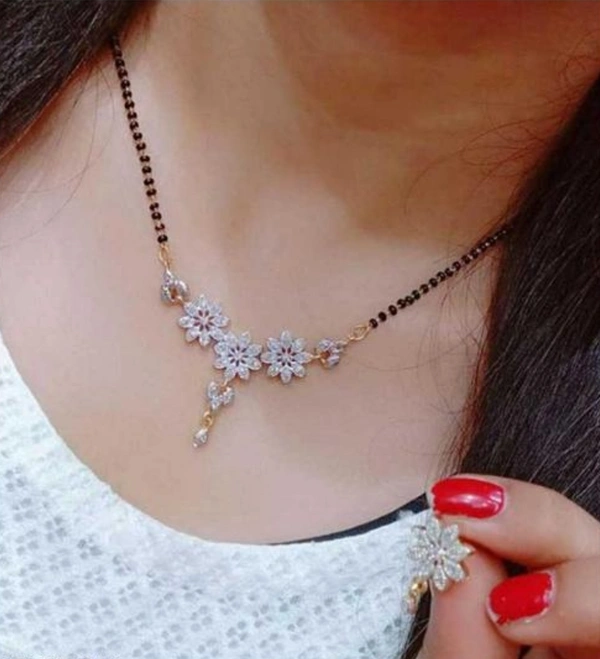 Alloy Gold Plated Mangalsutra 