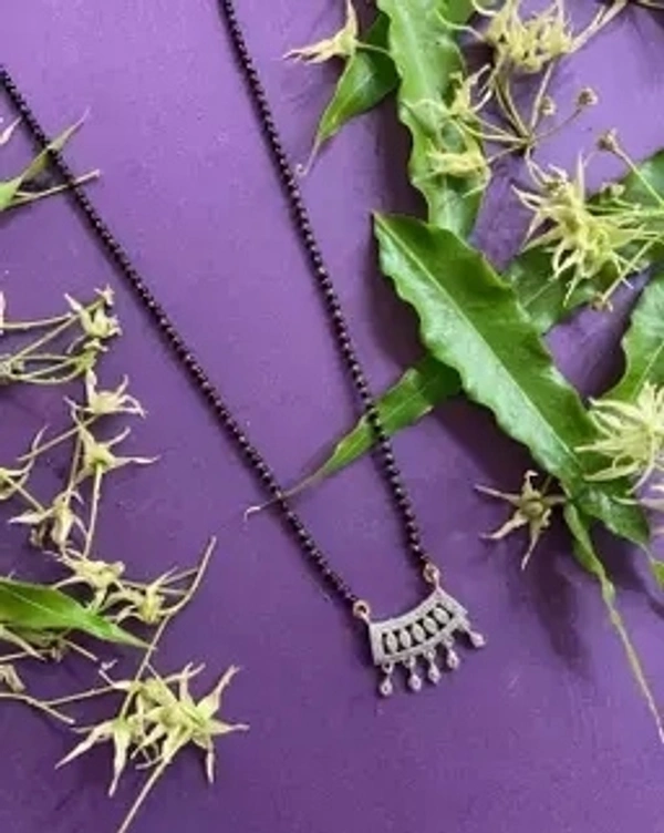 Gold Plated AD Mangalsutra