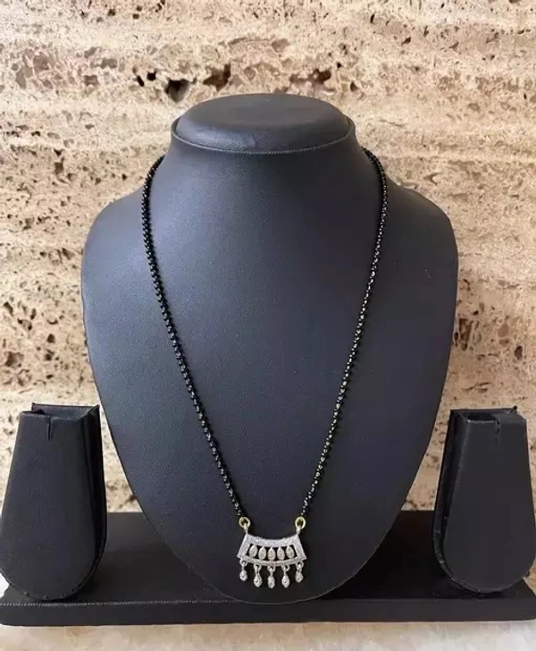 Gold Plated AD Mangalsutra