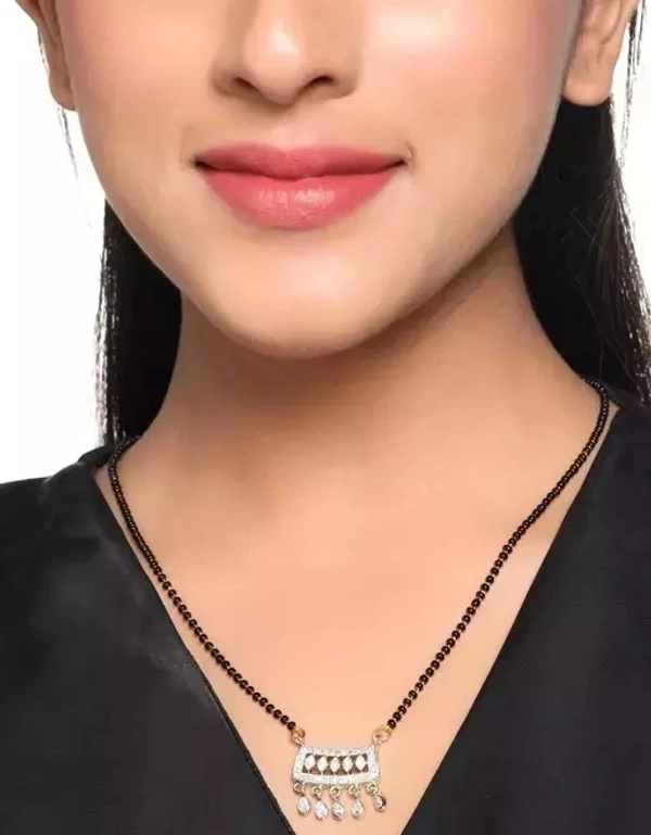 Gold Plated AD Mangalsutra