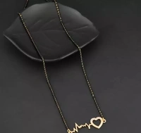 Love Heart Rose Gold-Plated Brass Mangalsutra Design look For women Party Wear