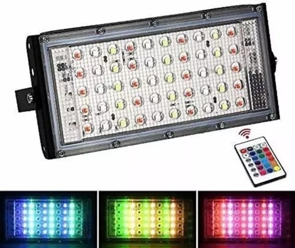 50 Watts 220-240V Waterproof Landscape IP65 Flood Light (RGB) - Multicolor,Metal 76% off 50 Watts 220-240V Waterproof Landscape IP65 Flood Light (RGB) - Multicolor,Metal 76% off