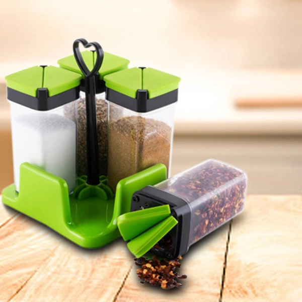 2242 Multipurpose Masala/Spice Rack Container - Set of 4 Pcs