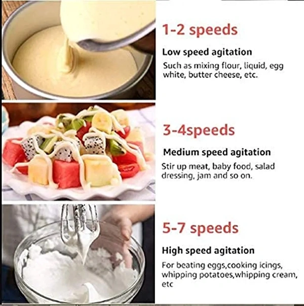  T TOPLINE 180 W Electric Hand Mixer,Hand Blender , Egg Beater, Cake maker , Beater Cream Mix, Food Blender, Beater for Whipping Cream Beater for Cake With 7 -Speed with spatula and oil brush