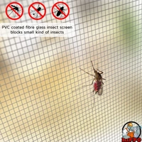 Window Mosquito Net Stitched with Nylon Closure, Fibreglass Insect Net, Self Adhesive