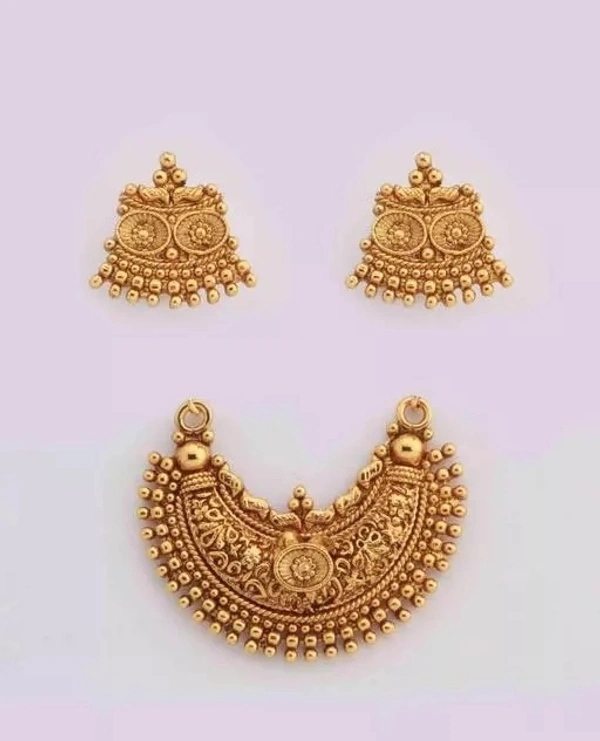 Love Heart Rose Gold-Plated Brass Mangalsutra Design look For women Party Wear