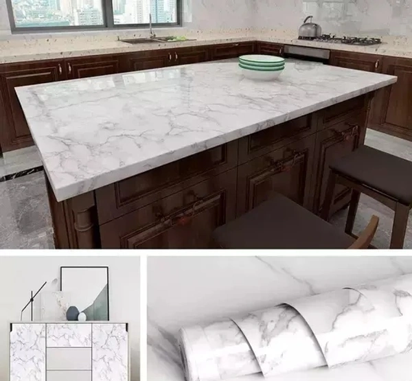 RUBY's Wall Stickers Marble Wallpaper Furniture Kitchen