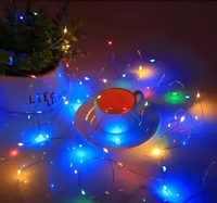 3 Meter Battery Operated Silver String LED Lights 30 LED,