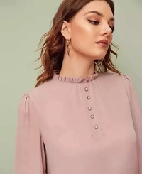 B-10 STYLISH PEACH TOP - L