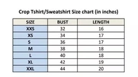 Crop Collar T-Shirt - Gray, L