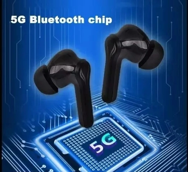 Enterprises In-Ear Truly Wireless Earbuds with Mic (50ms Low Latency Gaming Mode, Black)