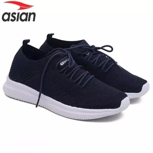 ASIAN Men's EASYWALK-08 Navy Sports Running Walking & Gym LIghtWeight Stylish Shoes for Boys & Men