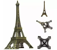 Grace Enterprises Eiffel Tower Paris Souvenir Metal Decorative Showpiece | Home and Office Decor | 18Cm