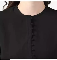 Women Cotton Straight Long Kurti With Palazzos - L