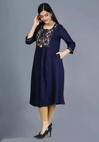 BLUE kurti - S