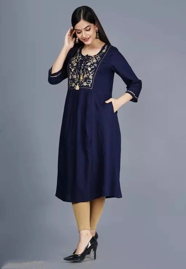 BLUE kurti - S