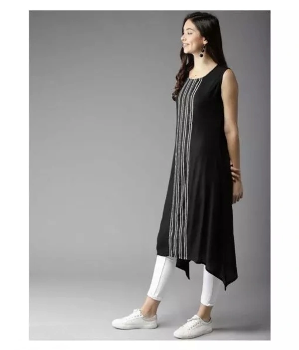 "Kurti" Designer Stylish Sleeveless Kurti - M