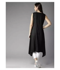 "Kurti" Designer Stylish Sleeveless Kurti - XS