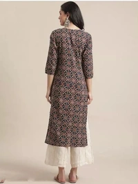 WOMEN GIRLS PRINTED KURTI - XXL