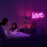 Love Neon Led Light Sign for Love Room Decoration