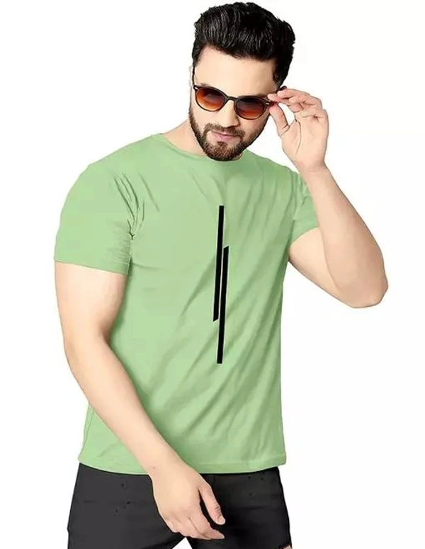 Mens polo t-shirts, Half Sleeves designer T shirt for boys - M