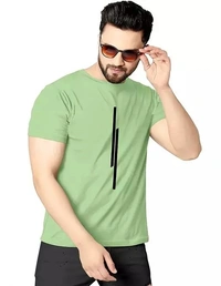 Mens polo t-shirts, Half Sleeves designer T shirt for boys - L