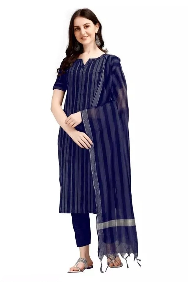526-kurta dupatta set - L