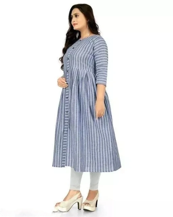 Women's Linings Printed Cotton Kurtis - XL