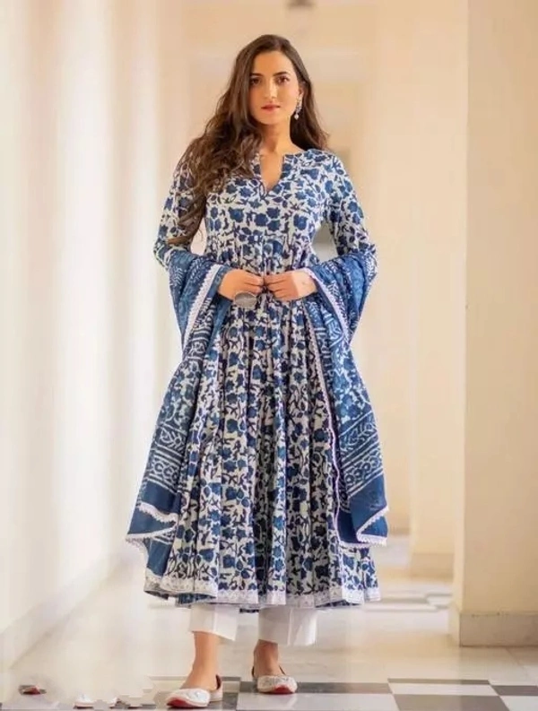 Cotton printed chunni set - XXXL